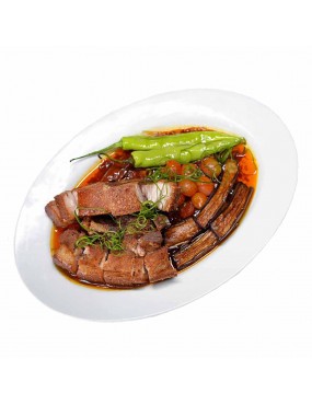 Pork Binagoongan half