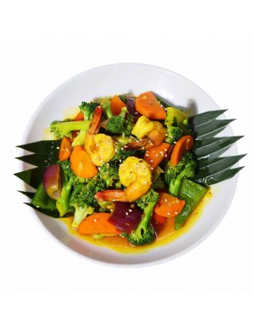 Stir Fry Shrimp and Broccoli WHOLE