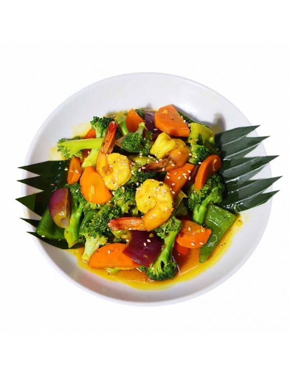 Stir Fry Shrimp and Broccoli WHOLE