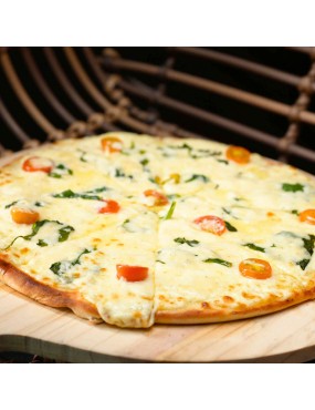 Creamy Spinach Pizza