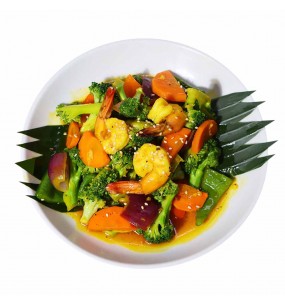 Stir Fry Shrimp and Broccoli WHOLE