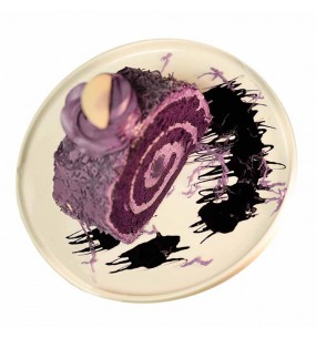 Ube Roll- Slice